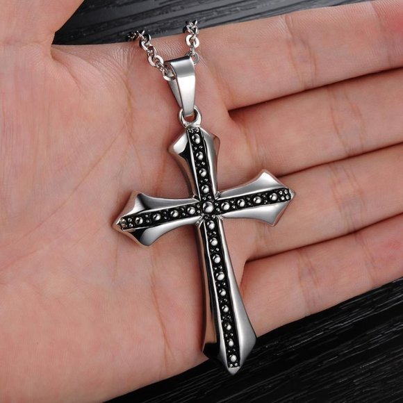 ❤️Medieval Vintage Gothic Pendant necklace For Men, N90201P168 - Picture 7 of 8